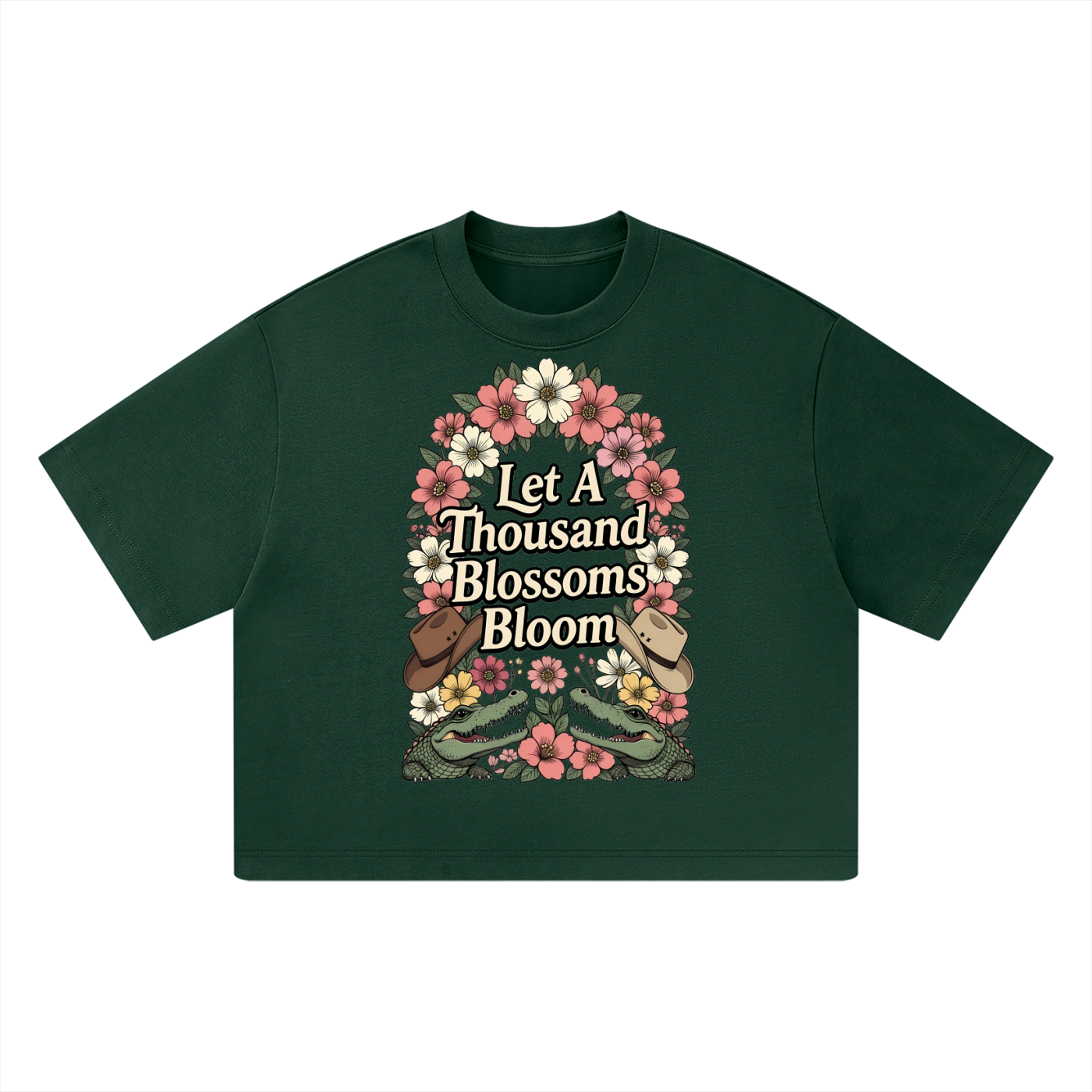 Let A Thousand Blossoms Bloom — Australian Political Unisex Heavyweight Boxy Cotton Tee | Ashpolitik