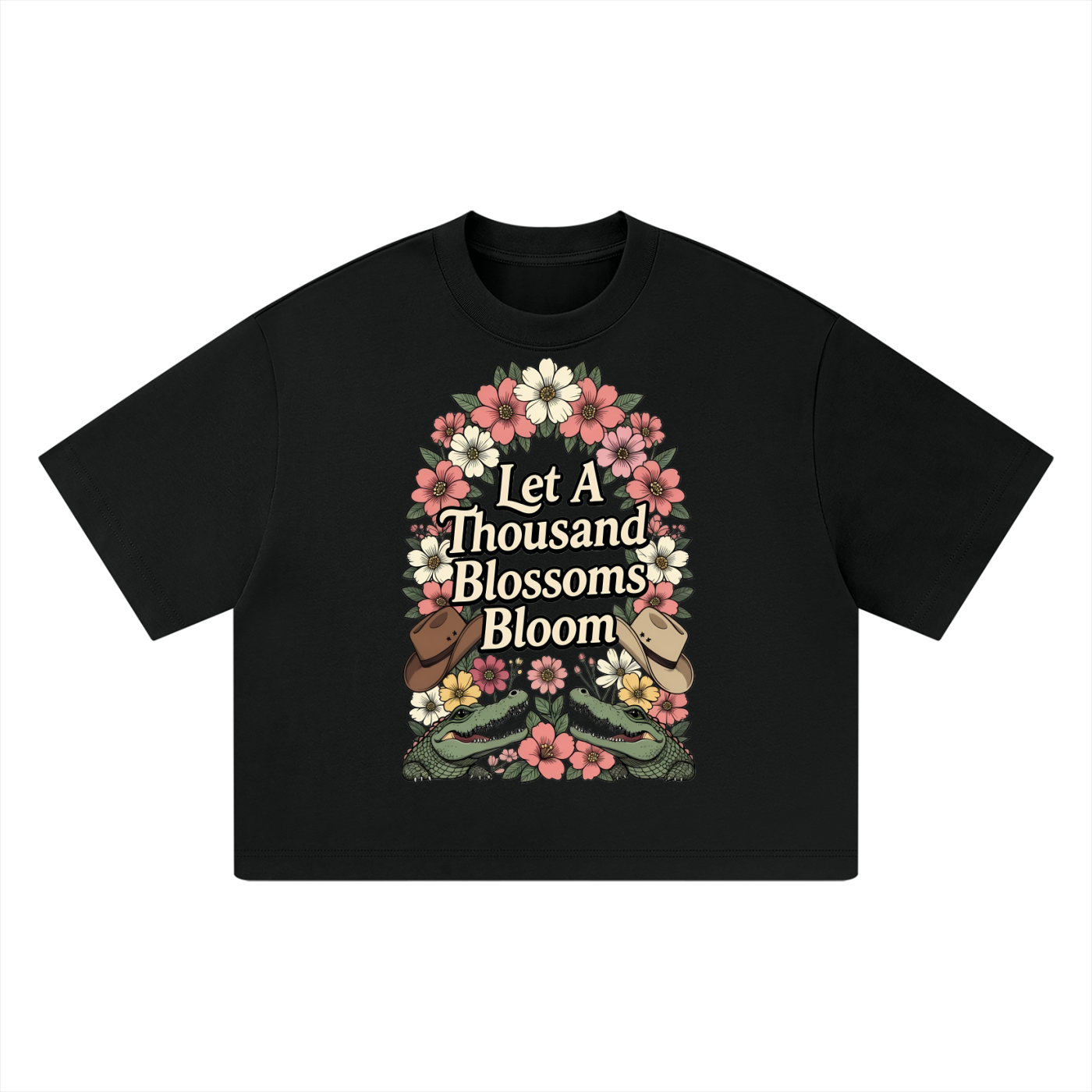 Let A Thousand Blossoms Bloom — Australian Political Unisex Heavyweight Boxy Cotton Tee | Ashpolitik