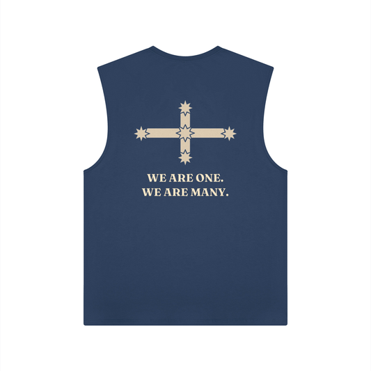 We Are One. We Are Many. — Eureka Men's Performance Tank Top