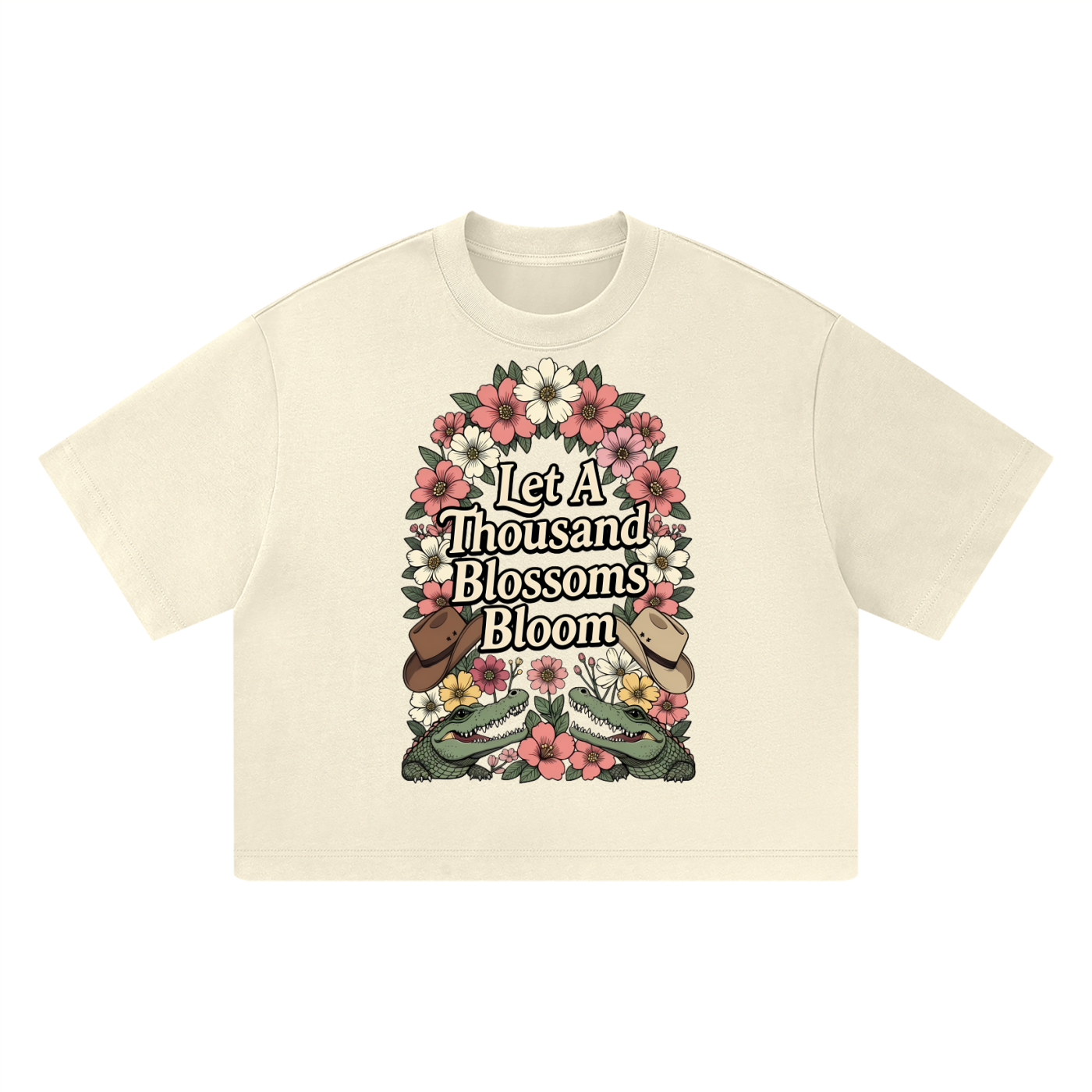 Let A Thousand Blossoms Bloom — Australian Political Unisex Heavyweight Boxy Cotton Tee | Ashpolitik