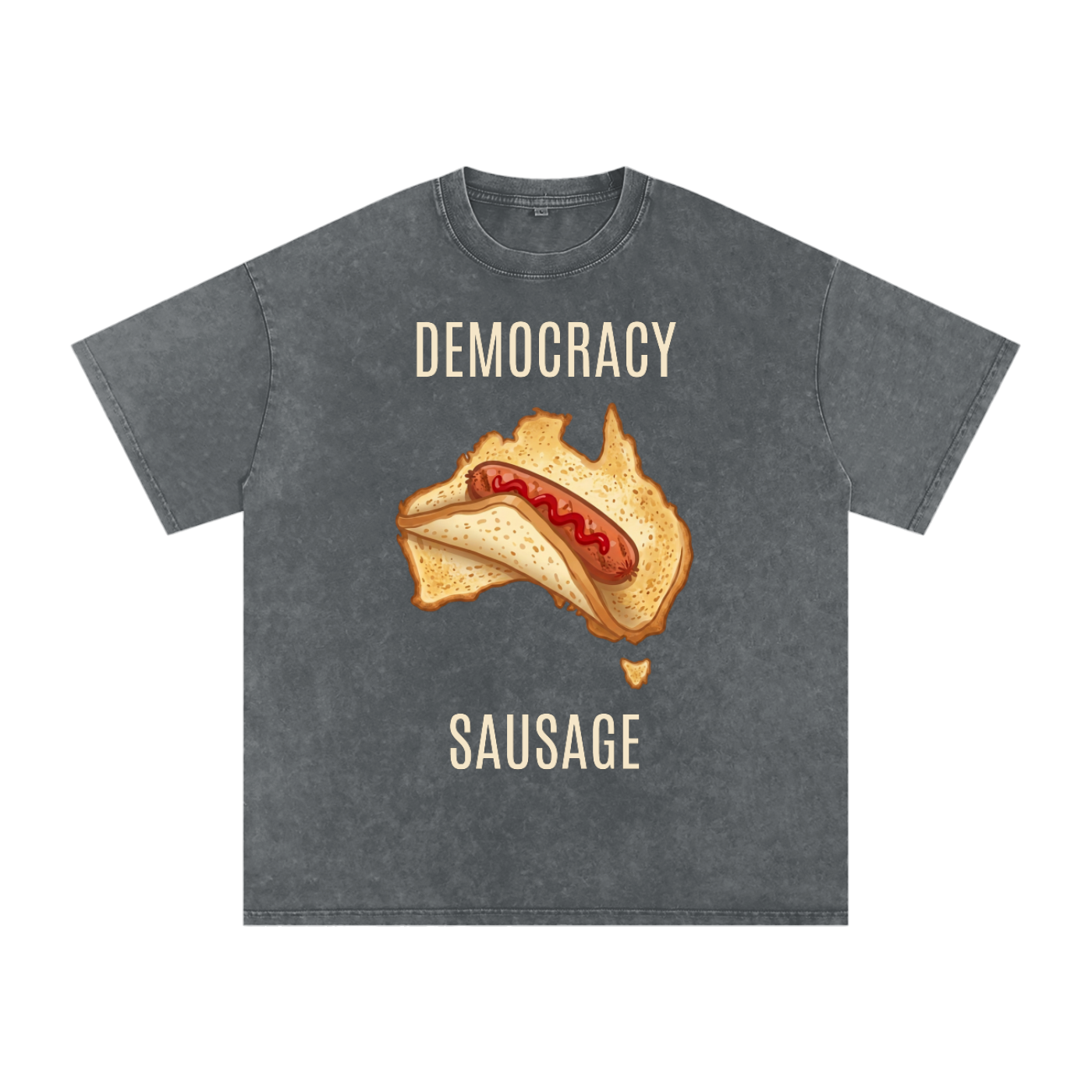 Democracy Sausage T-Shirt — Funny Australian Political Election Snag Shirt